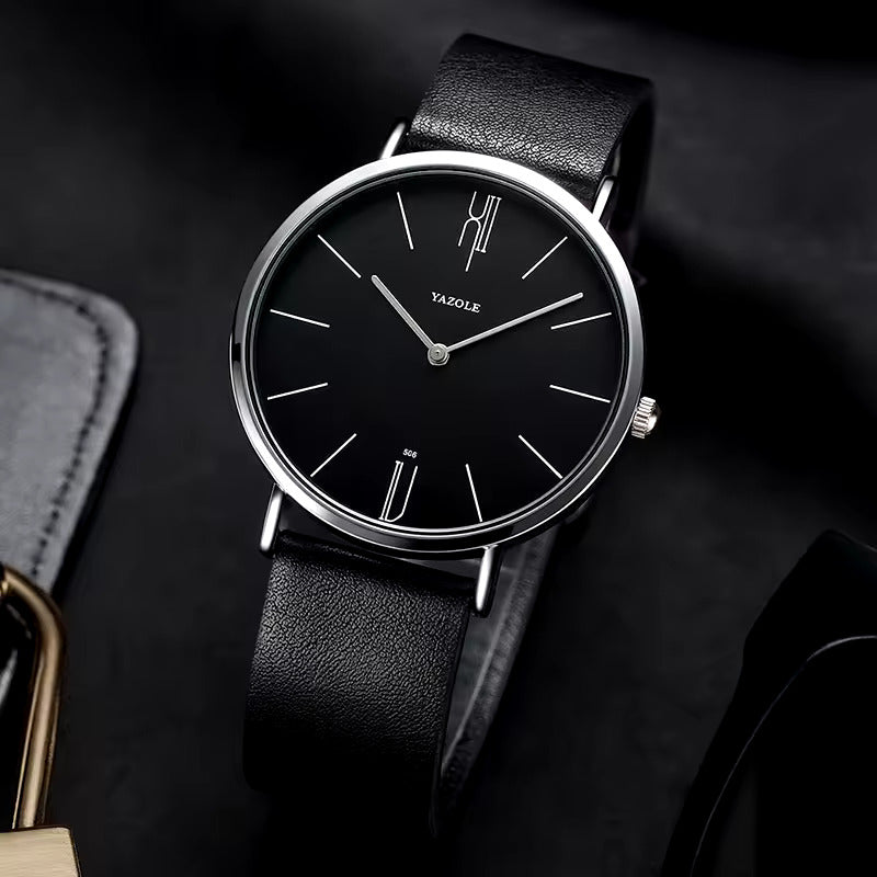 YAZOLE Top Brand Luxury Men Watch Leather Quartz Wristwatches Men'S Business Watch Wristwatch Casual Clock Men Relogio Masculino